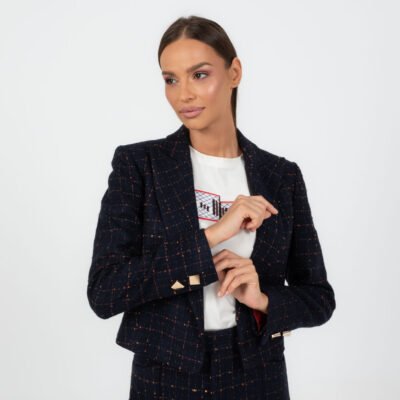 Blauer Blazer