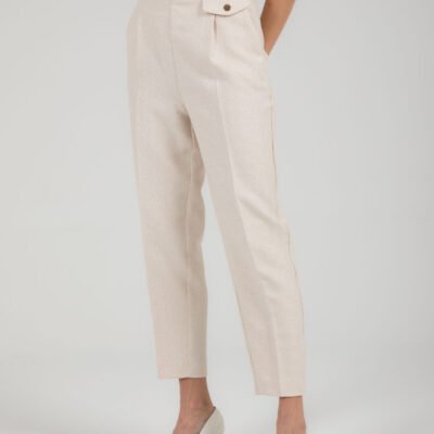 Beige Hosen