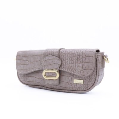 Hellbraune Mini-Tasche