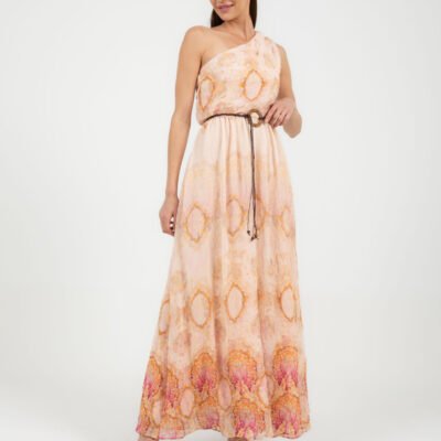 Asymmetrisches One-Shoulder-Kleid