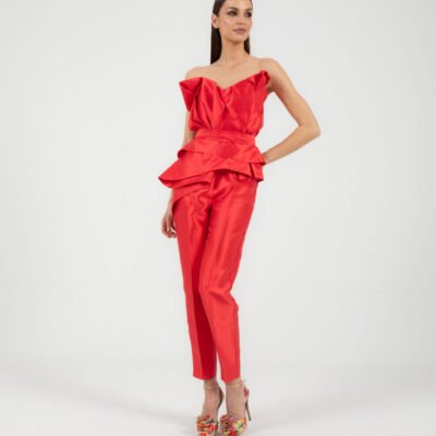 Roter Iconic-Jumpsuit
