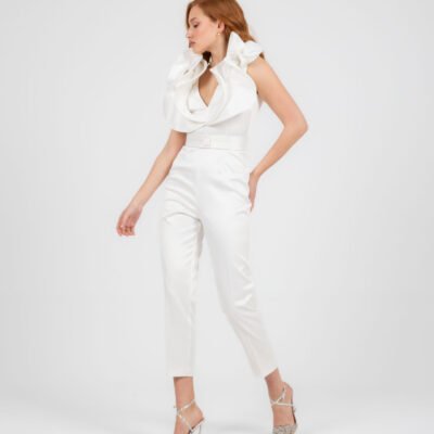 Weißer Iconic-Jumpsuit
