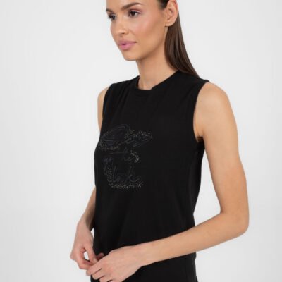 Schwarzes Shirt