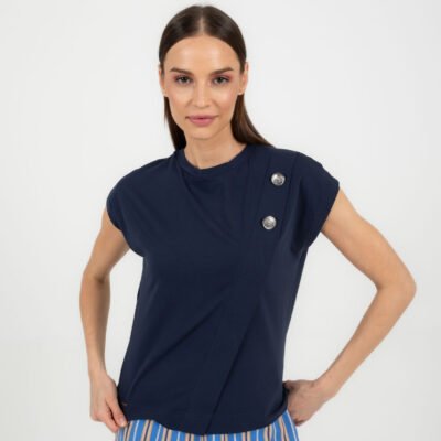 Dunkelblaues Shirt