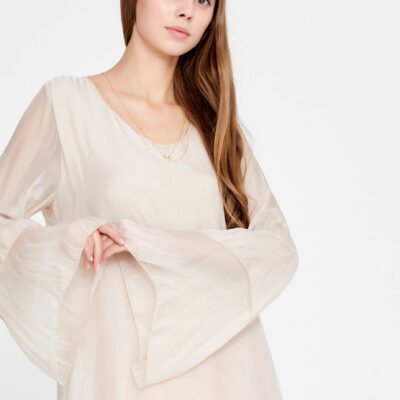 Beige Blusen