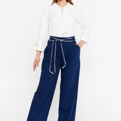 Hose Sailor's Elegance – Klassischer Schnitt mit modernem Detail