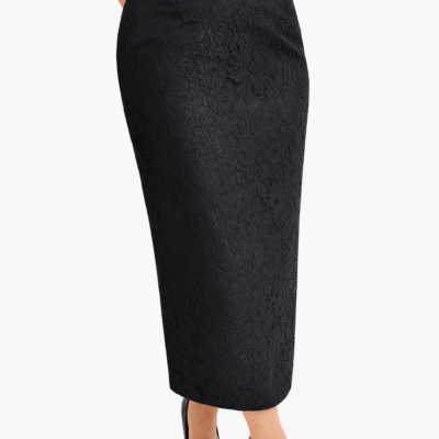 Eleganter Spitzen-Bleistiftrock